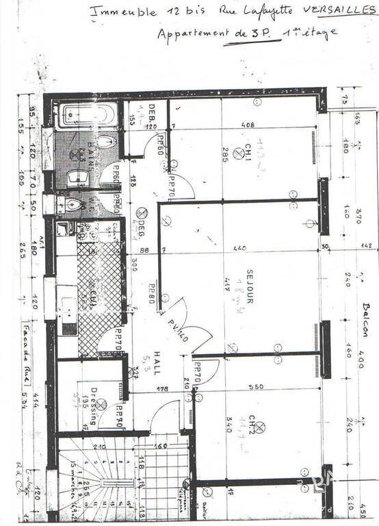 Appartement à louer, 68m², Versailles