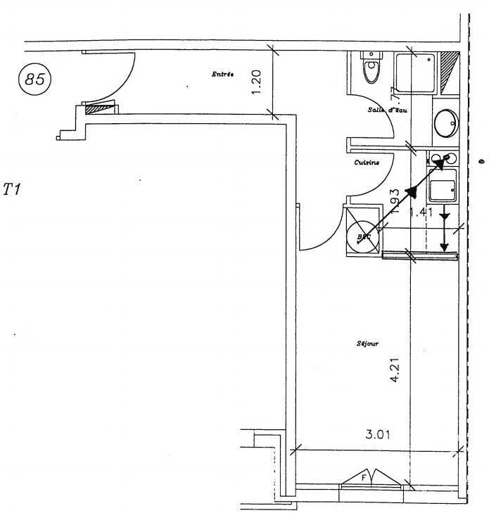 Appartement à louer, 28m², Le Plessis-Robinson