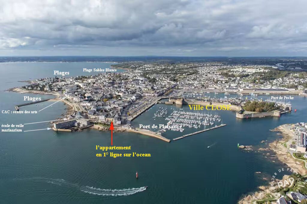Appartement à vendre, 66m², Concarneau