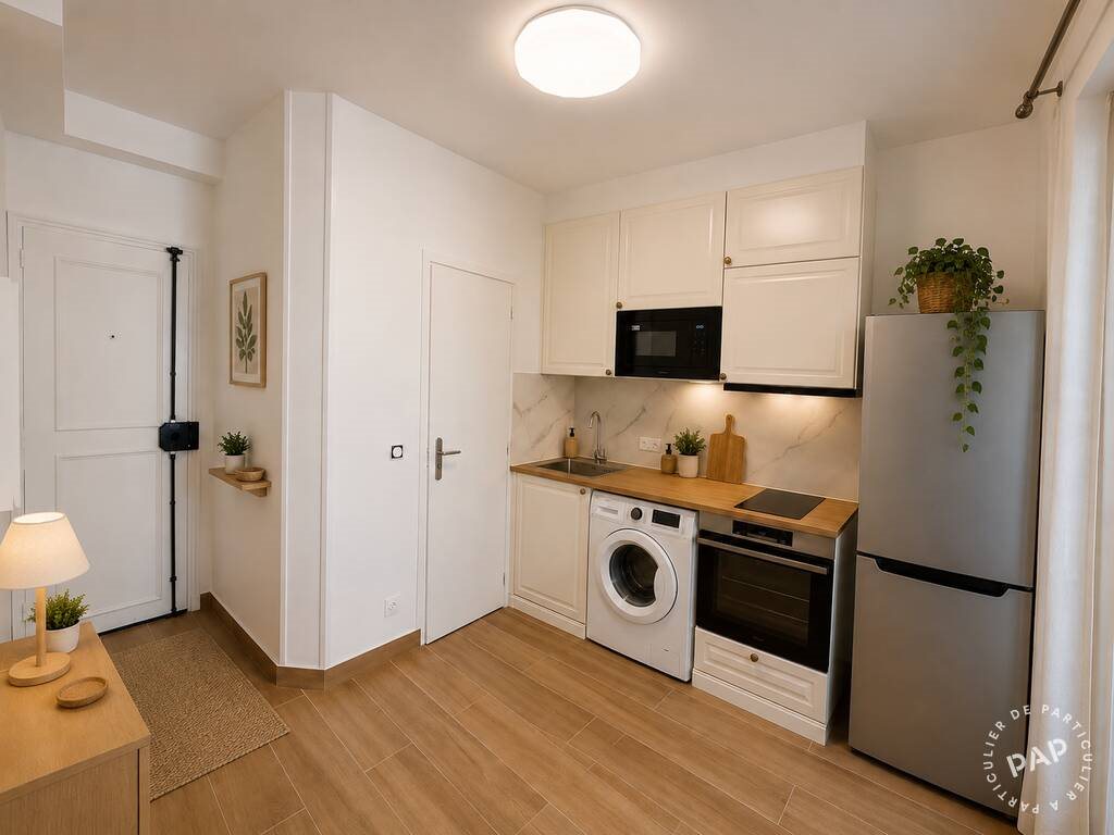Appartement à louer, 23m², Paris 19ème