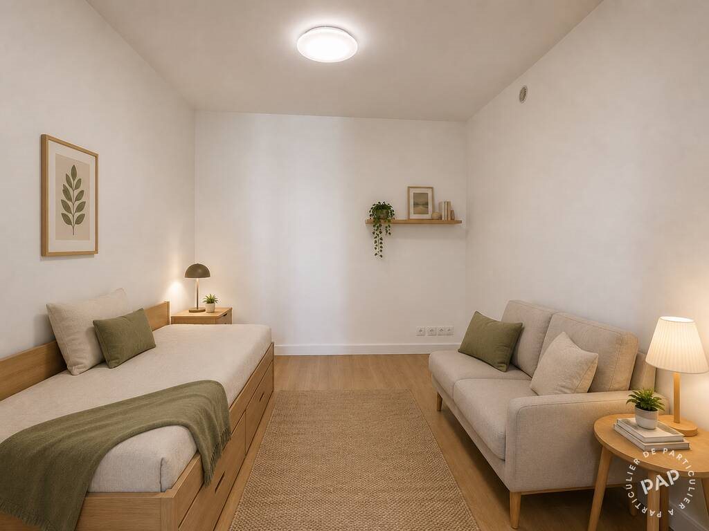 Appartement à louer, 23m², Paris 19ème