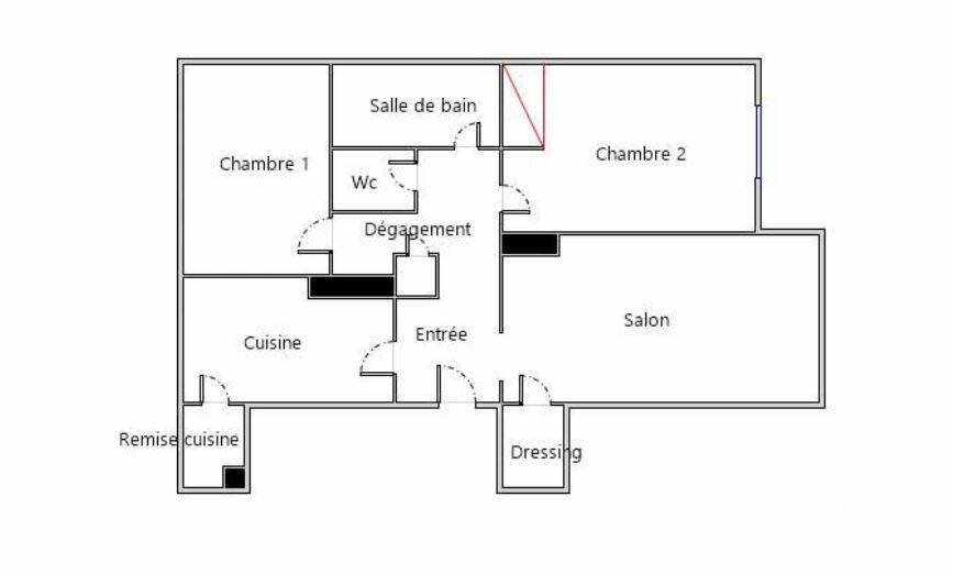 Appartement à louer, 64m², Bourg-la-Reine