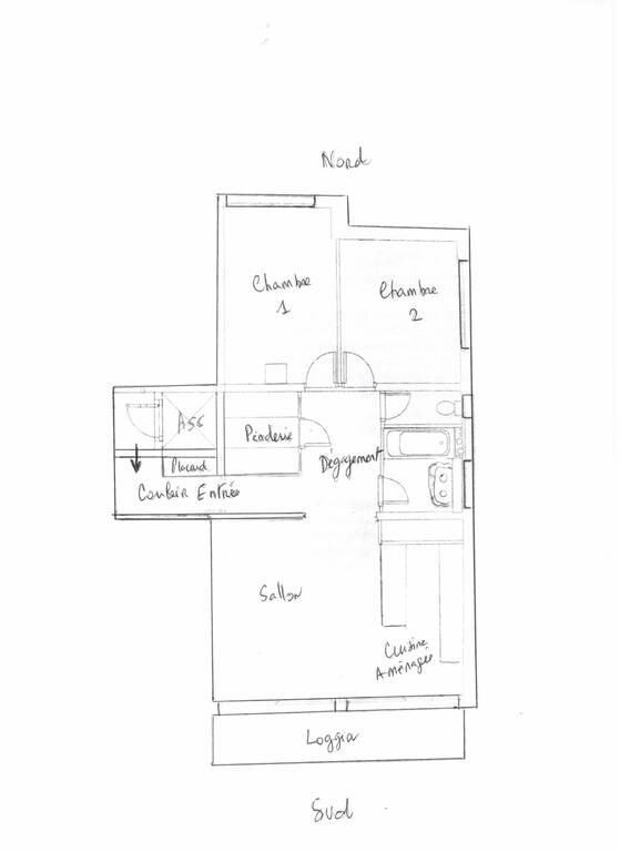 Appartement à louer, 67m², Sèvres