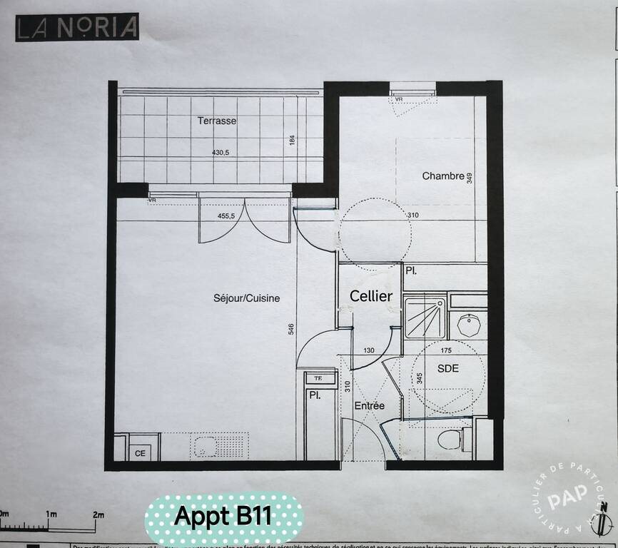Appartement à louer, 47m², Lattes