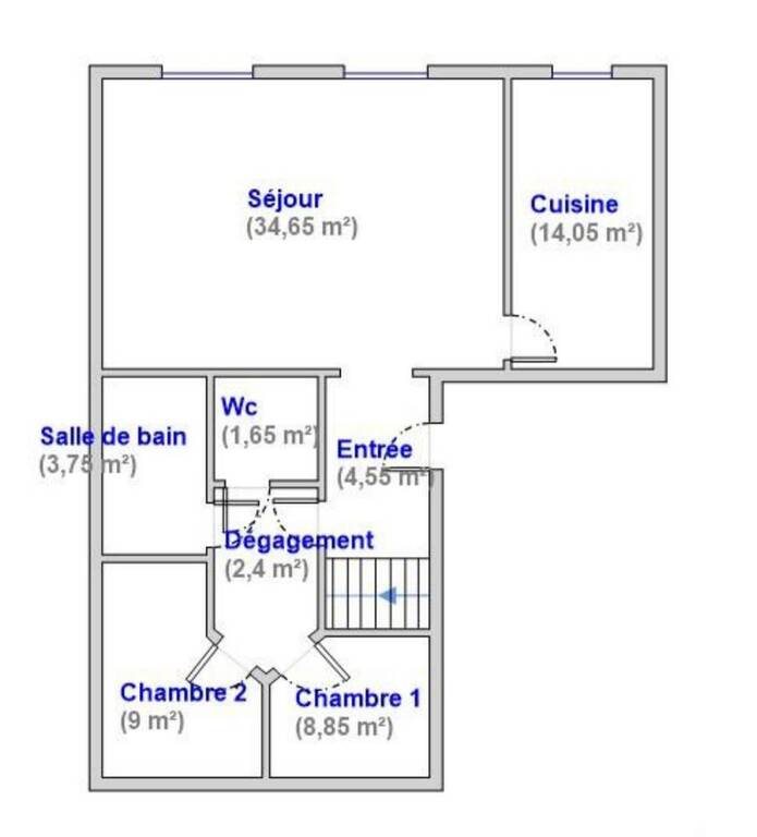 Appartement à louer, 110m², Levallois-Perret