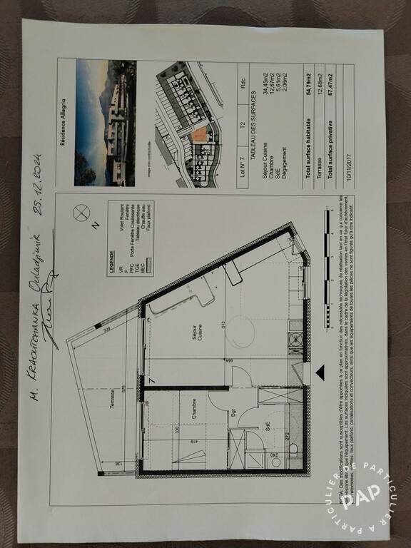 Appartement à vendre, 57m², Calenzana