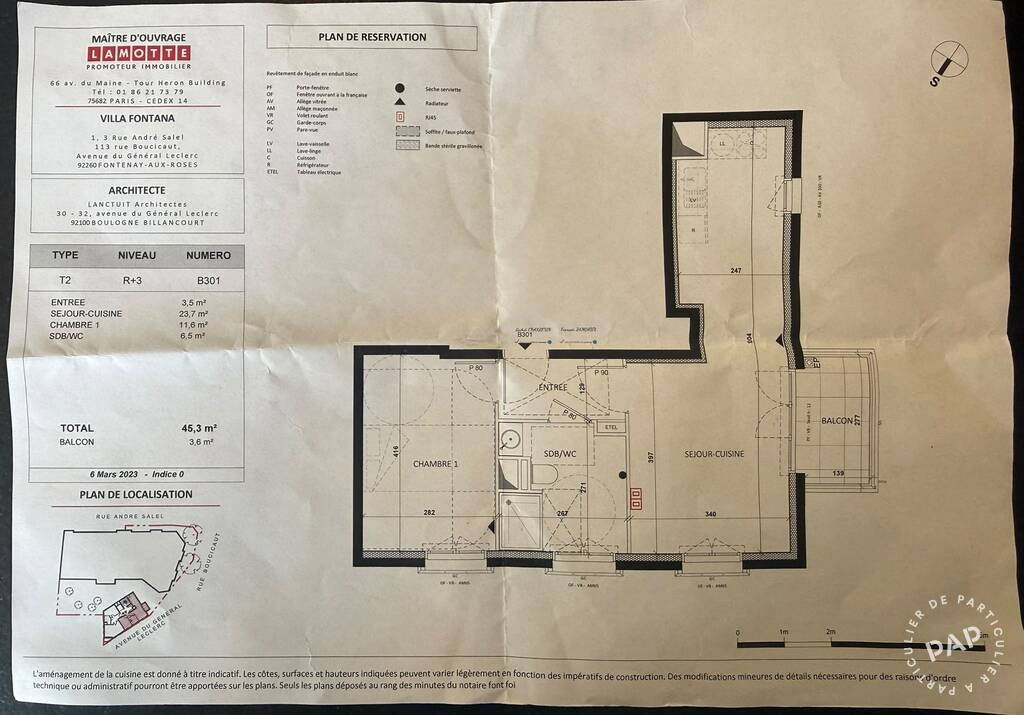 Appartement à louer, 45m², Fontenay-aux-Roses