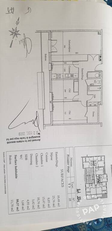 Appartement à louer, 82m², Montlouis-sur-Loire