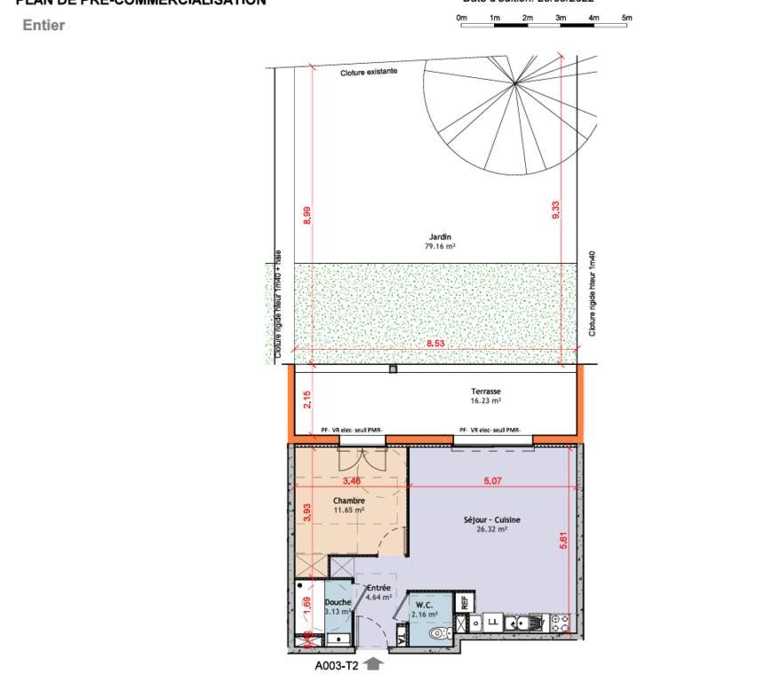 Appartement à louer, 47m², Estrablin