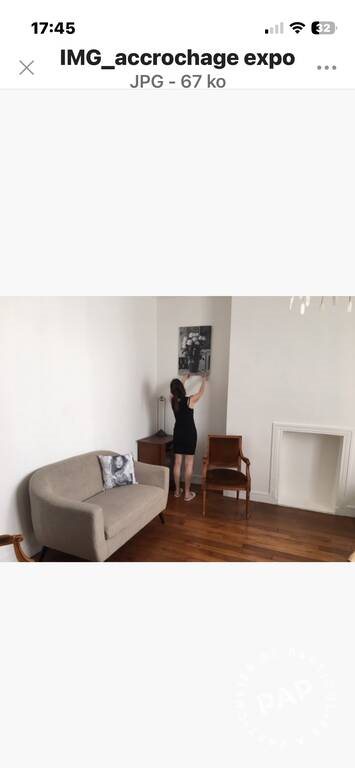 Appartement à louer, 47m², Paris 17ème
