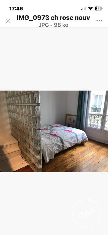 Appartement à louer, 47m², Paris 17ème