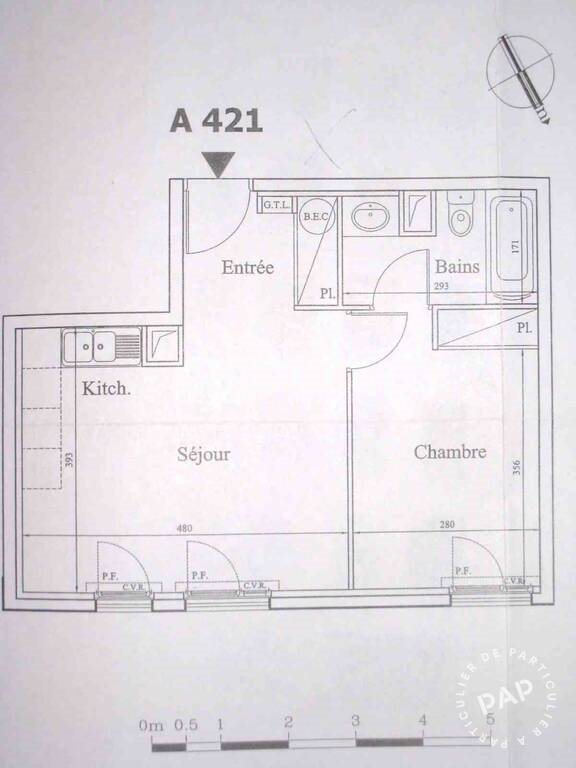 Appartement à louer, 40m², Boulogne-Billancourt