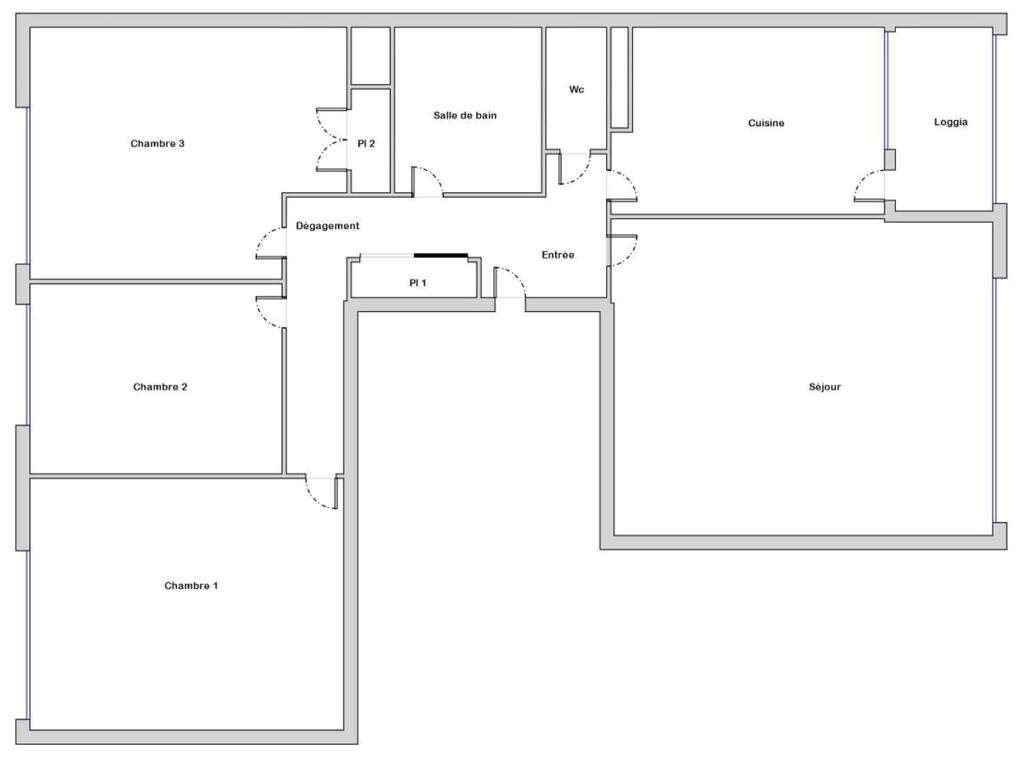 Appartement à vendre, 73m², Clamart