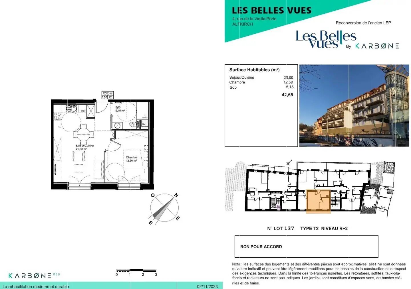 Appartement à vendre, 42m², Altkirch