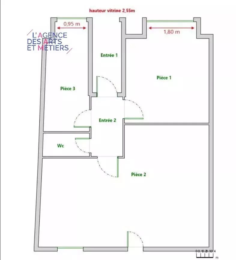 Maison à louer, 40m², Paris 3ème
