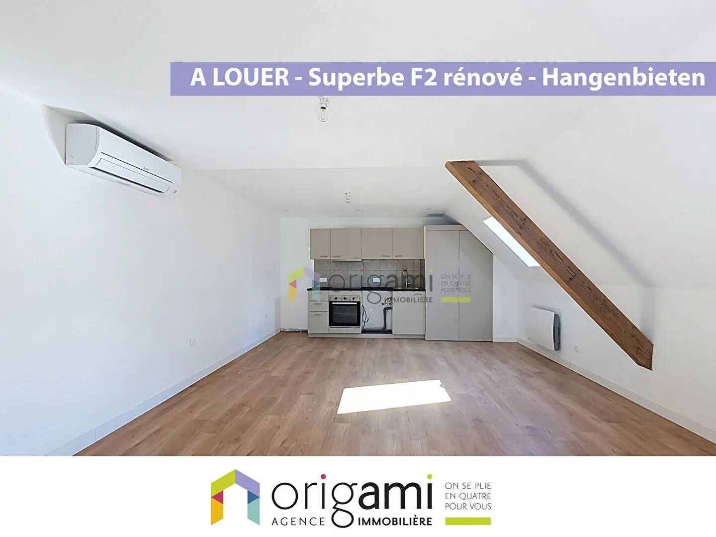 Appartement à louer, 37m², Hangenbieten