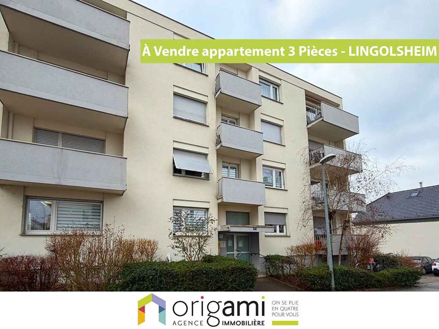 Appartement à vendre, 65m², Lingolsheim
