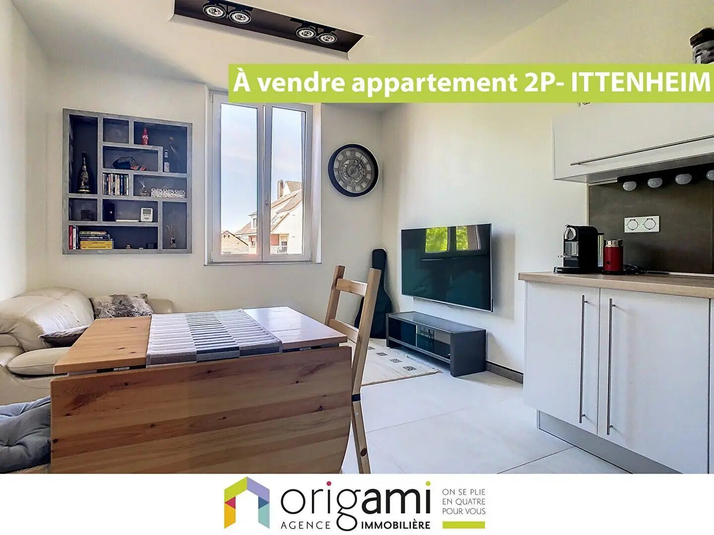 Appartement à vendre, 33m², Ittenheim