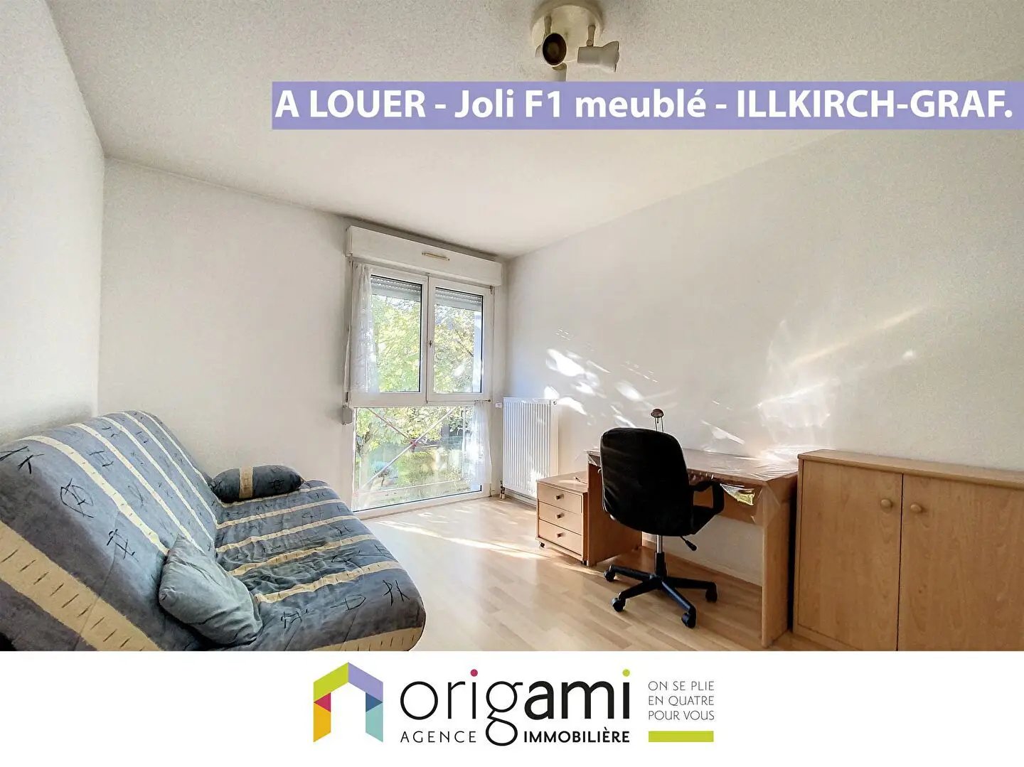 Appartement à louer, 21m², Illkirch-Graffenstaden