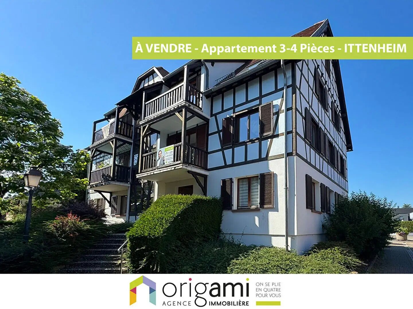Appartement à vendre, 74m², Ittenheim