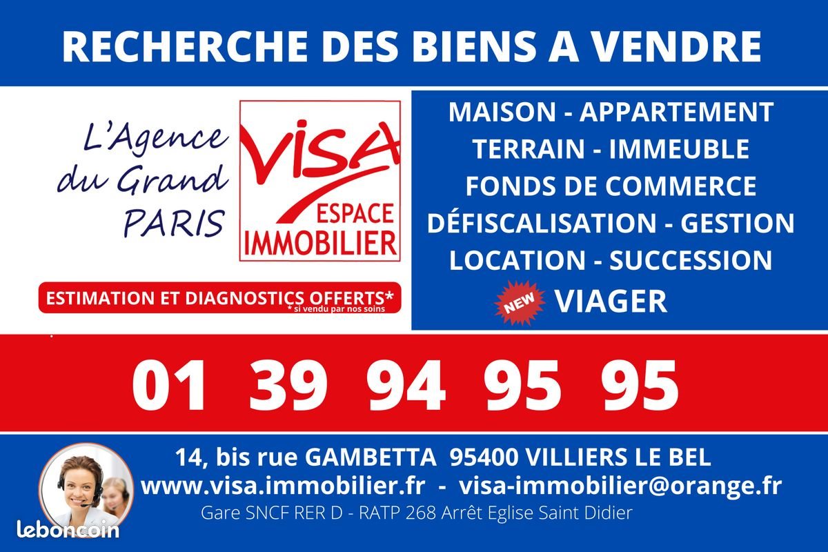 Maison à vendre, 125m², Villiers-le-Bel