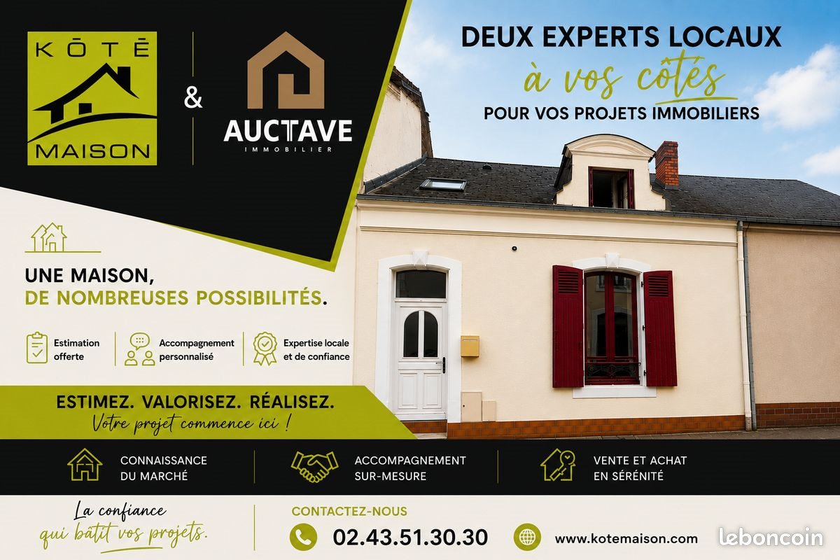 Maison à vendre, 93m², Le Mans