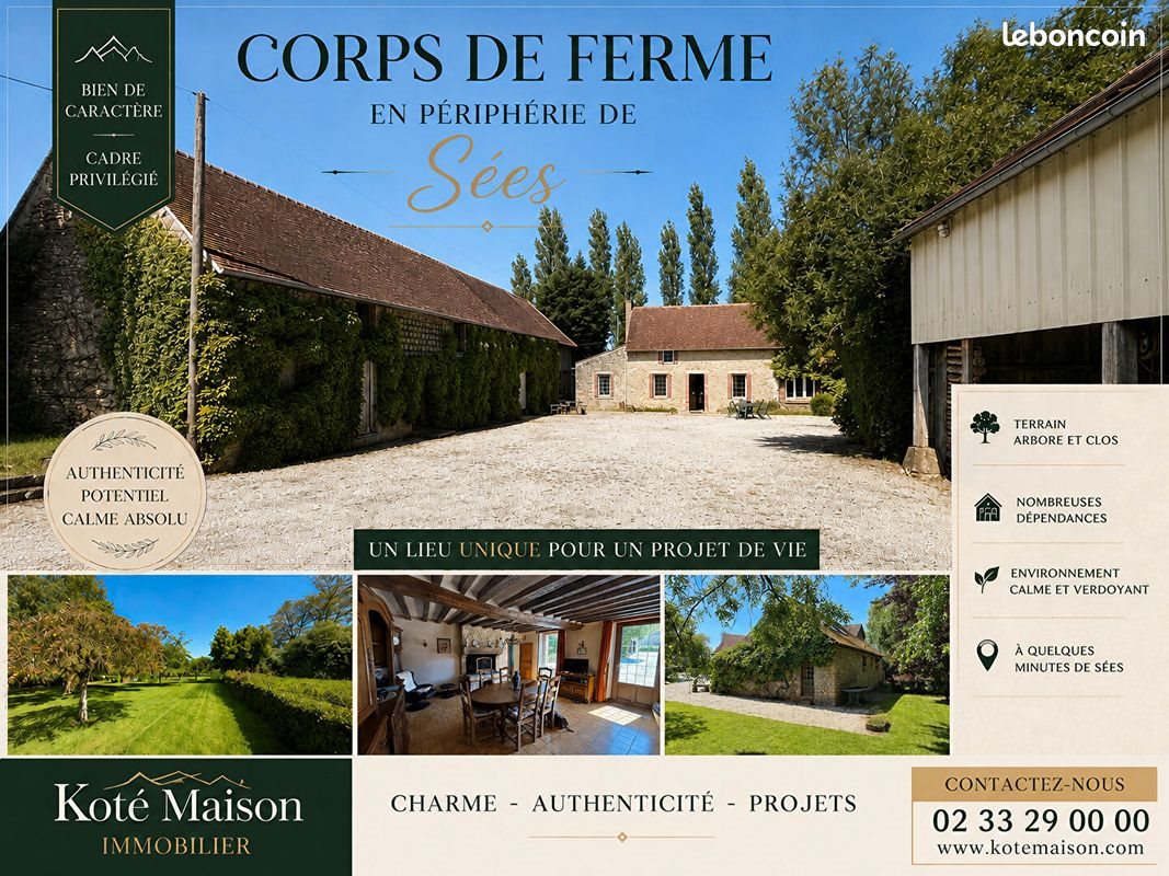Maison à vendre, 97m², Sées