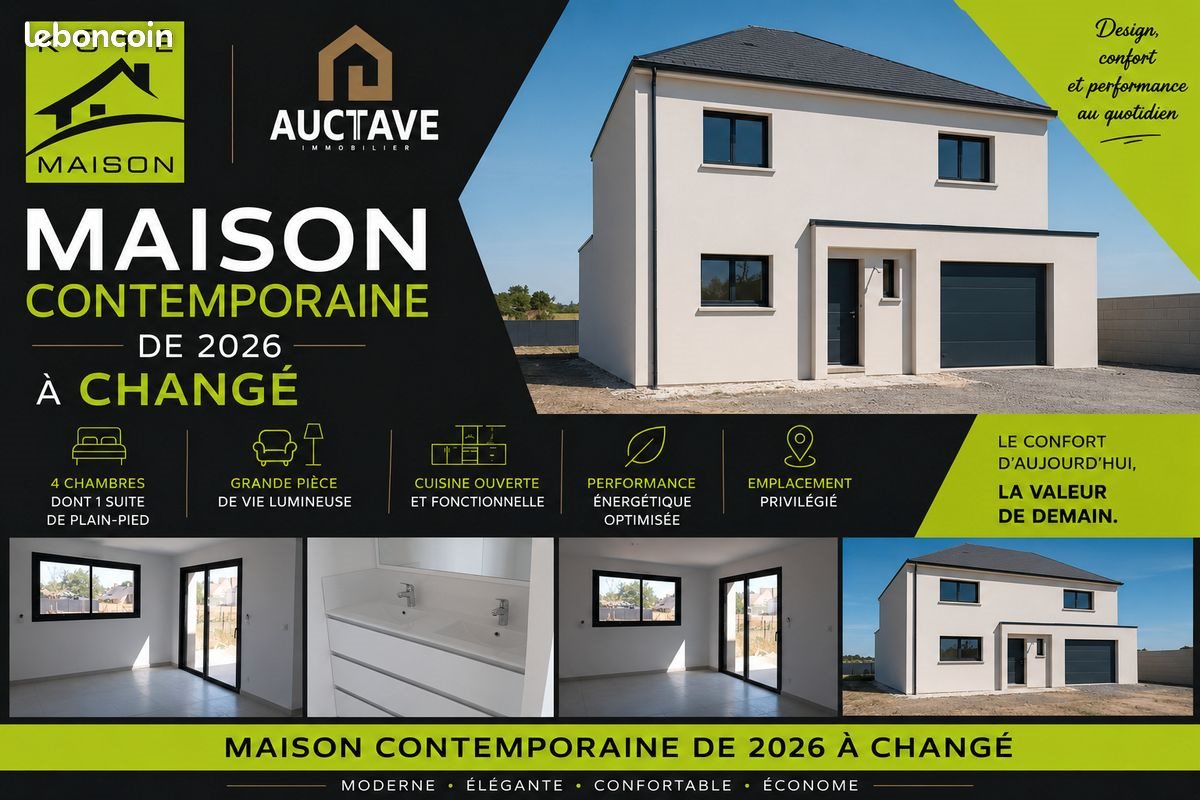 Maison à vendre, 118m², Changé