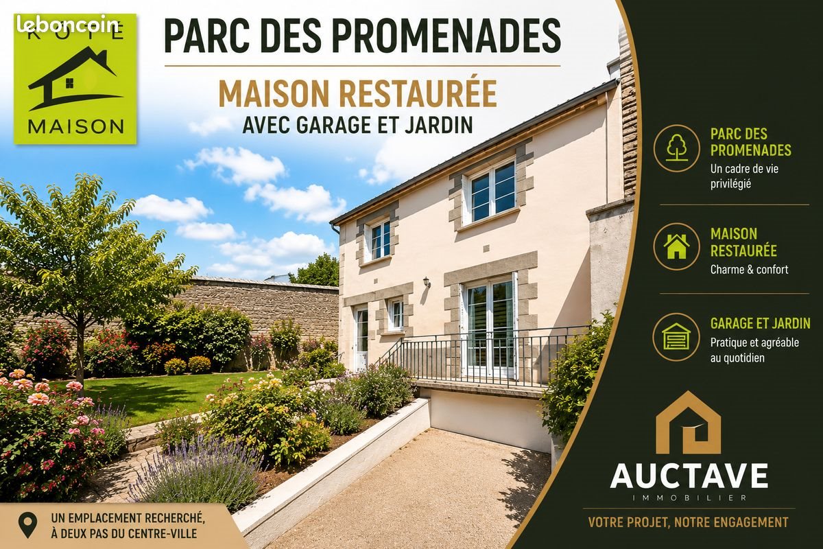 Maison à vendre, 93m², Alençon