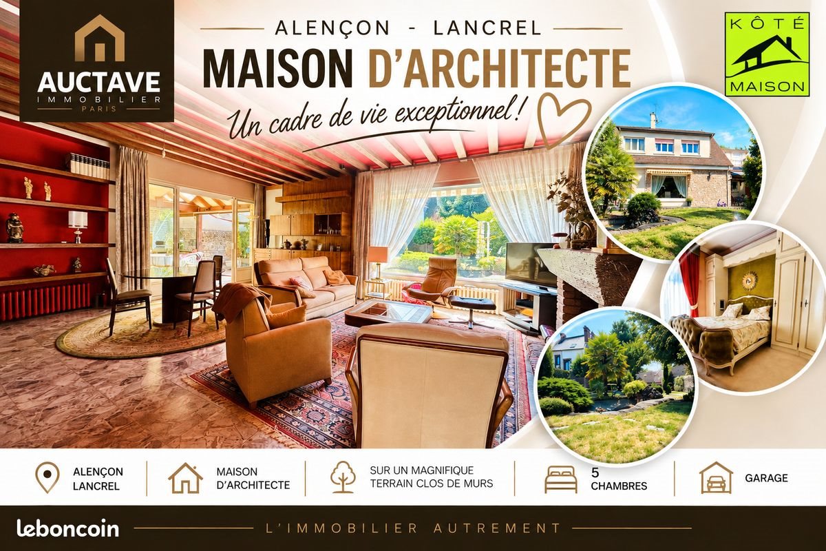 Maison à vendre, 200m², Alençon