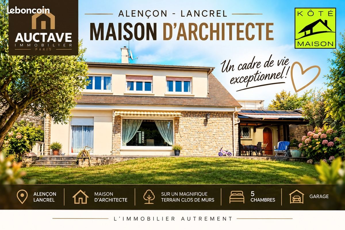 Maison à vendre, 200m², Alençon