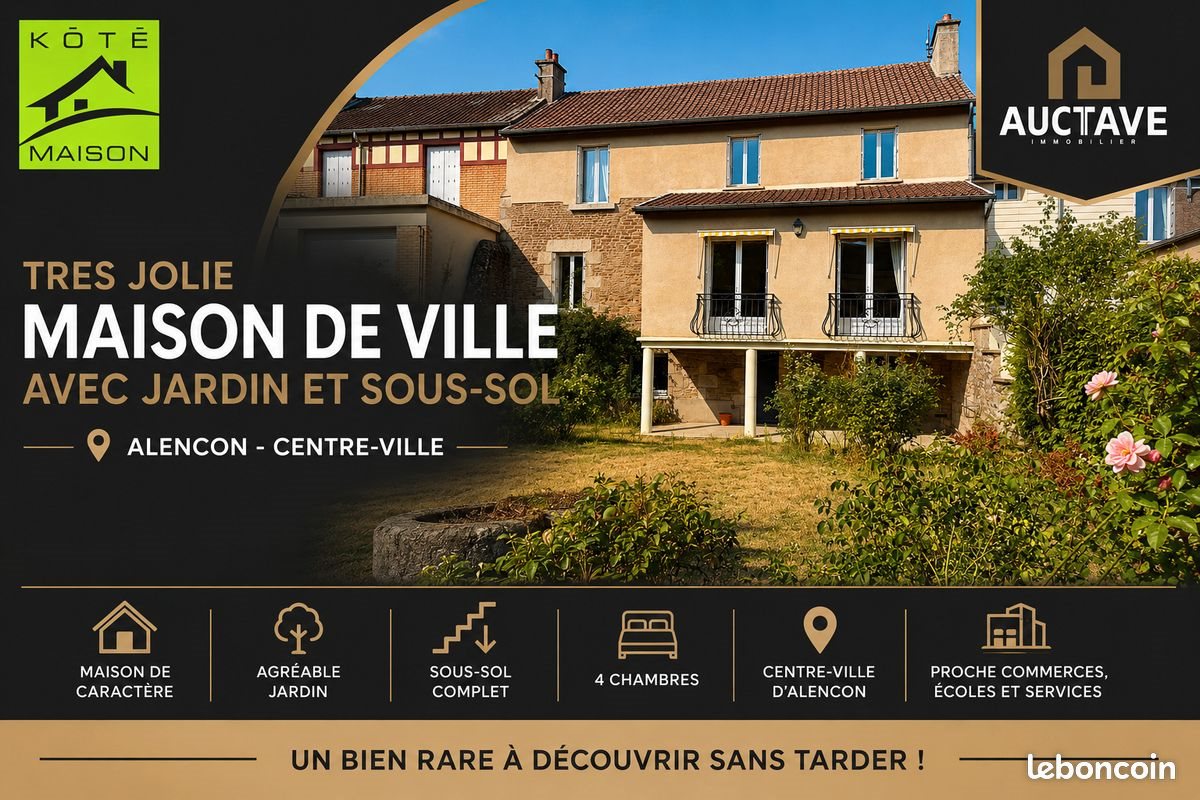 Maison à vendre, 166m², Alençon