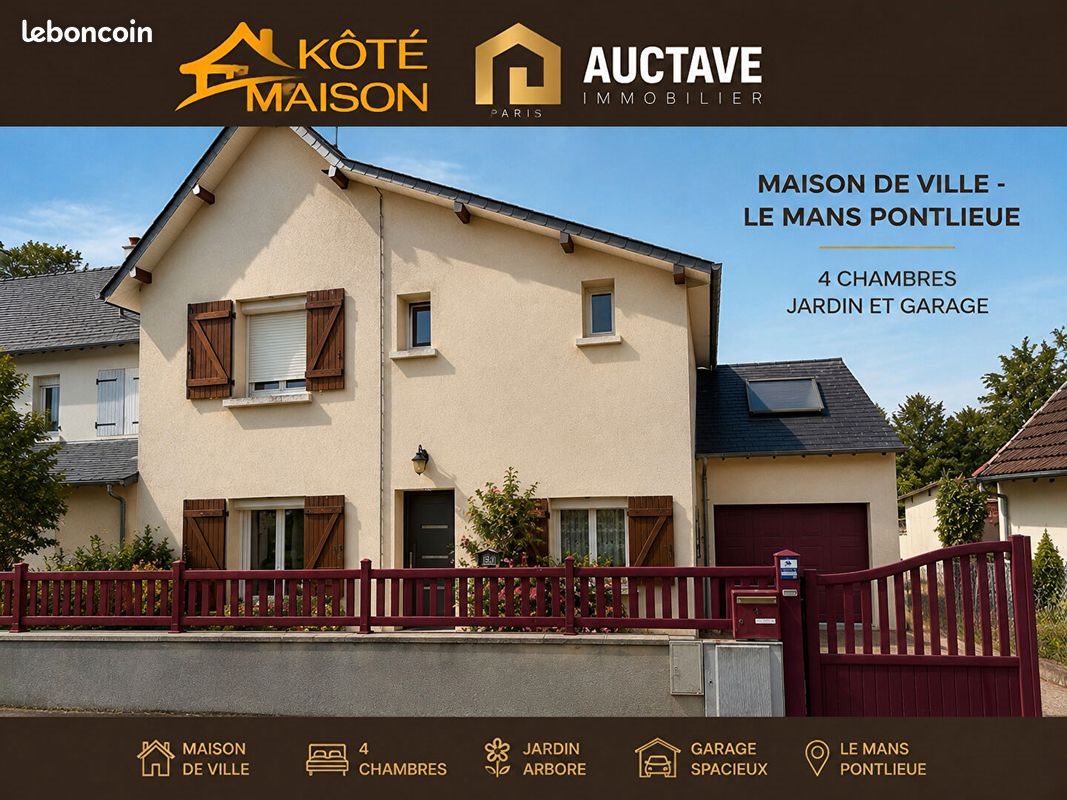 Maison à vendre, 97m², Le Mans