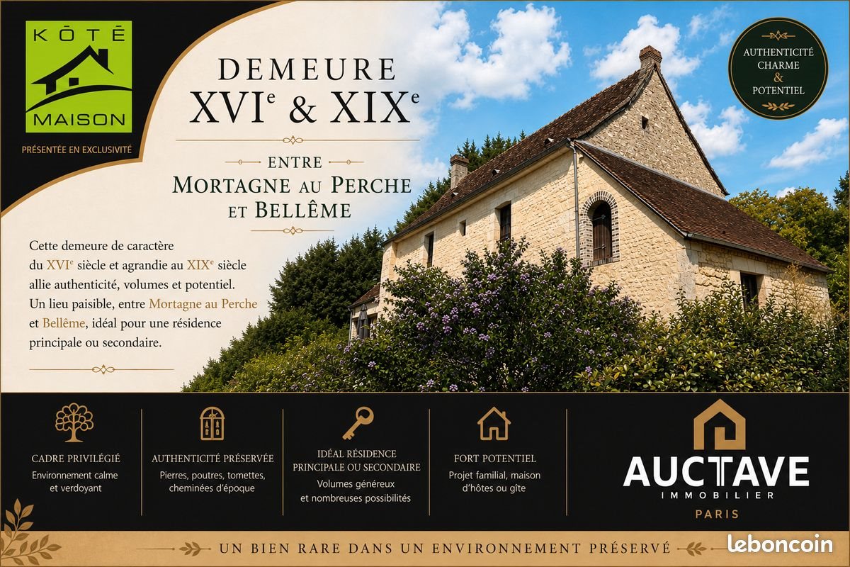 Maison à vendre, 160m², Mortagne-au-Perche