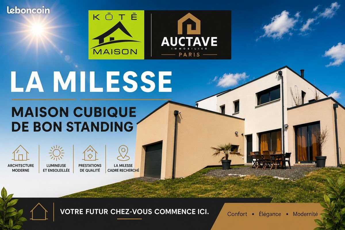 Maison à vendre, 128m², La Milesse