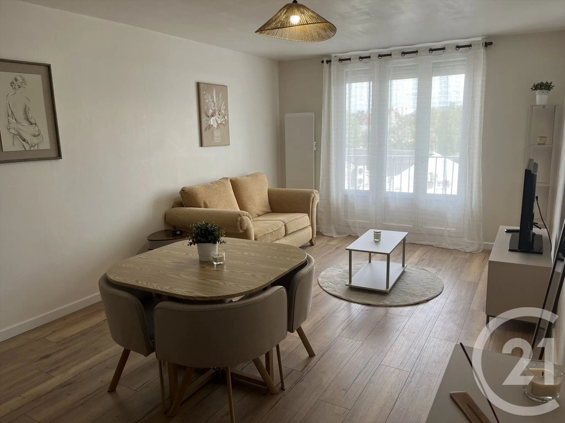 Appartement à louer, 49m², La Riche