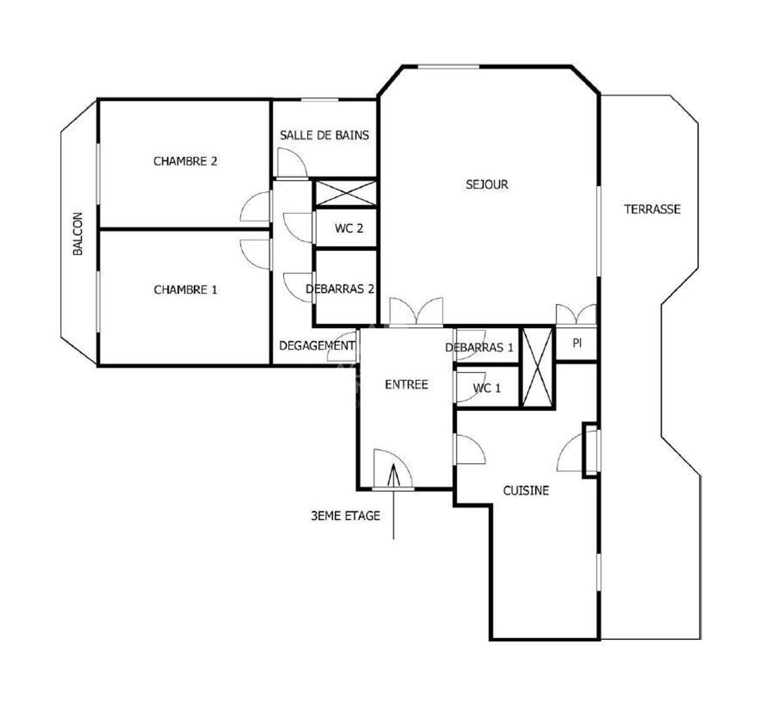 Appartement à vendre, 84m², Nanterre