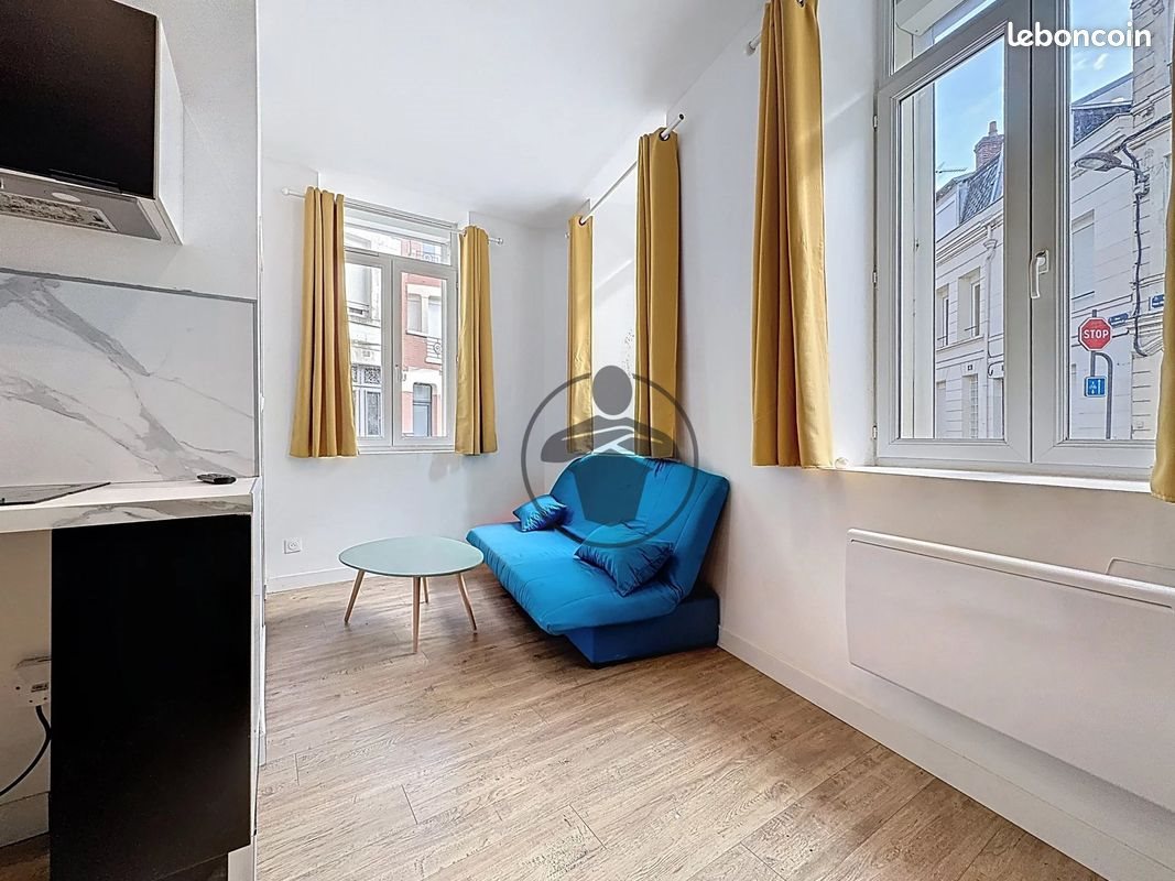 Appartement à louer, 19m², Saint-Quentin