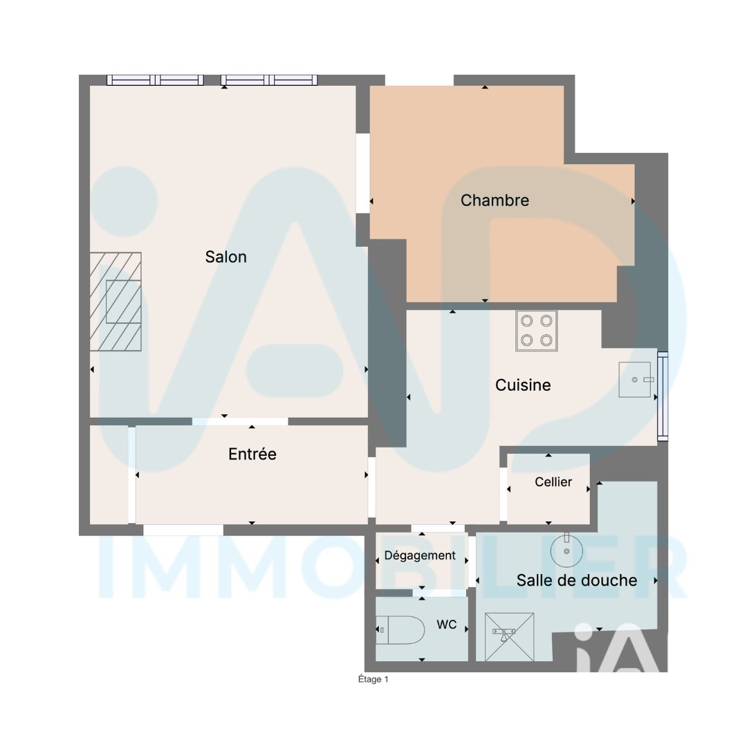 Appartement à vendre, 47m², Rouen