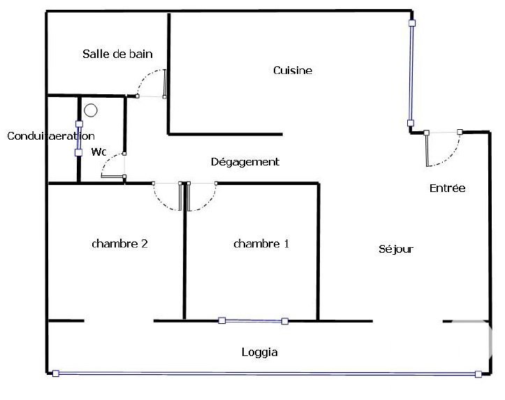 Appartement à vendre, 63m², Toulouse