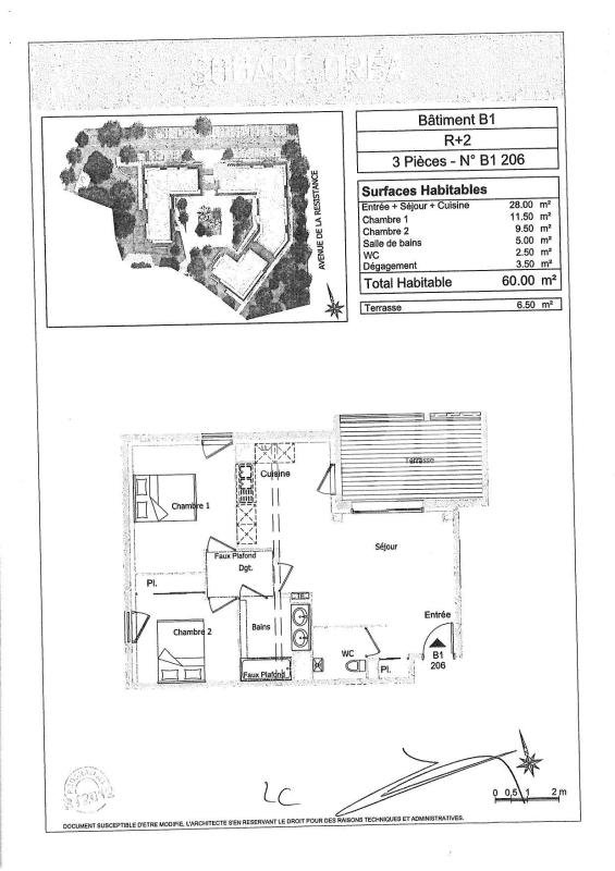 Appartement à louer, 60m², Lormont