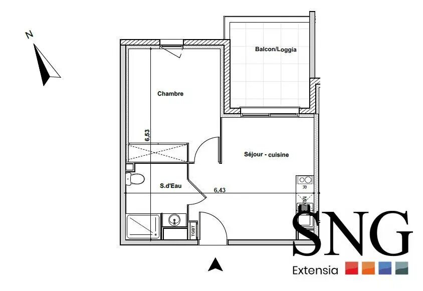 Appartement à vendre, 32m², Bompas