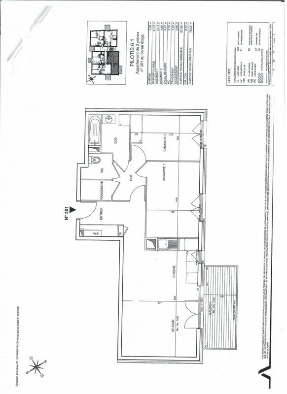 Appartement à louer, 72m², Bordeaux