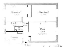 Appartement à louer, 51m², Mérignac