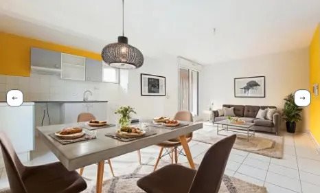 Appartement à louer, 69m², Bègles