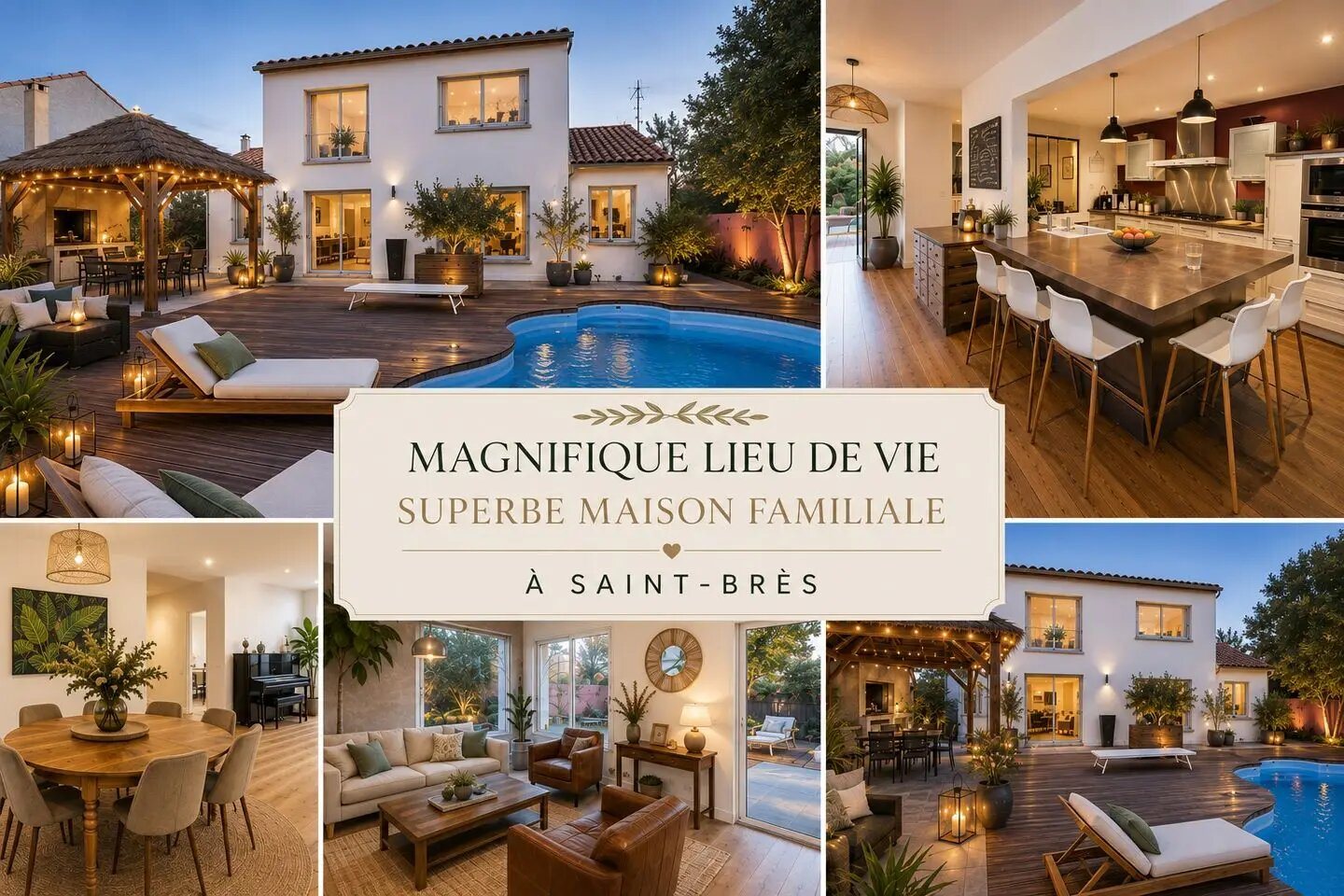 Maison à vendre, 200m², Saint-Brès