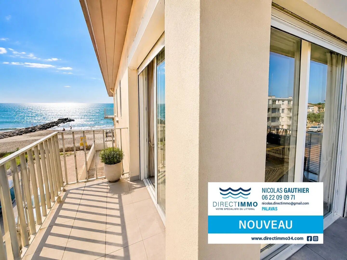 Appartement à vendre, 54m², Palavas-les-Flots