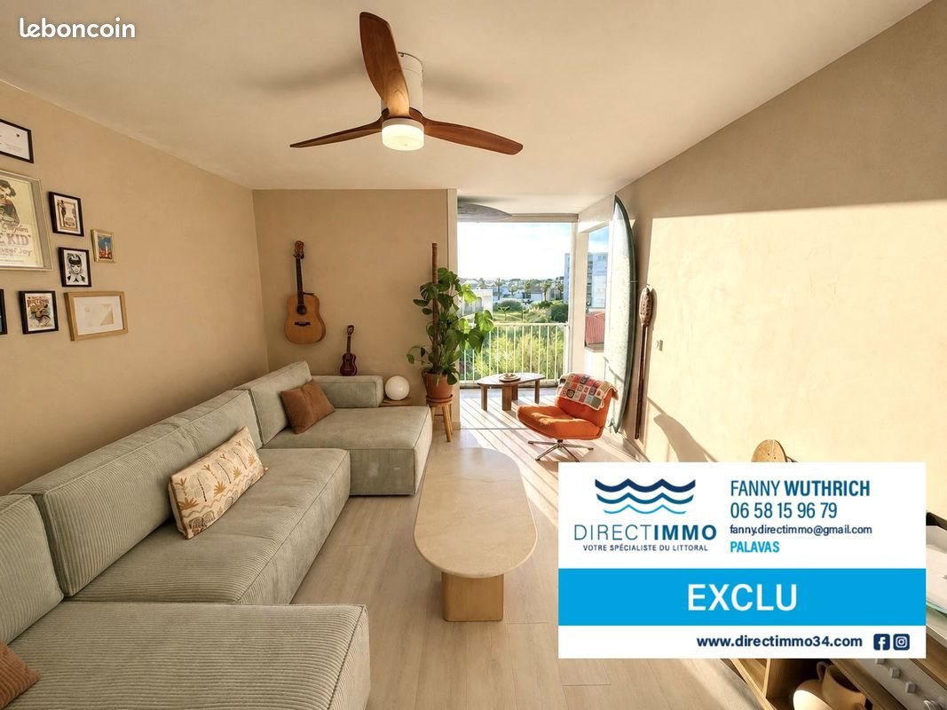 Appartement à vendre, 54m², Palavas-les-Flots