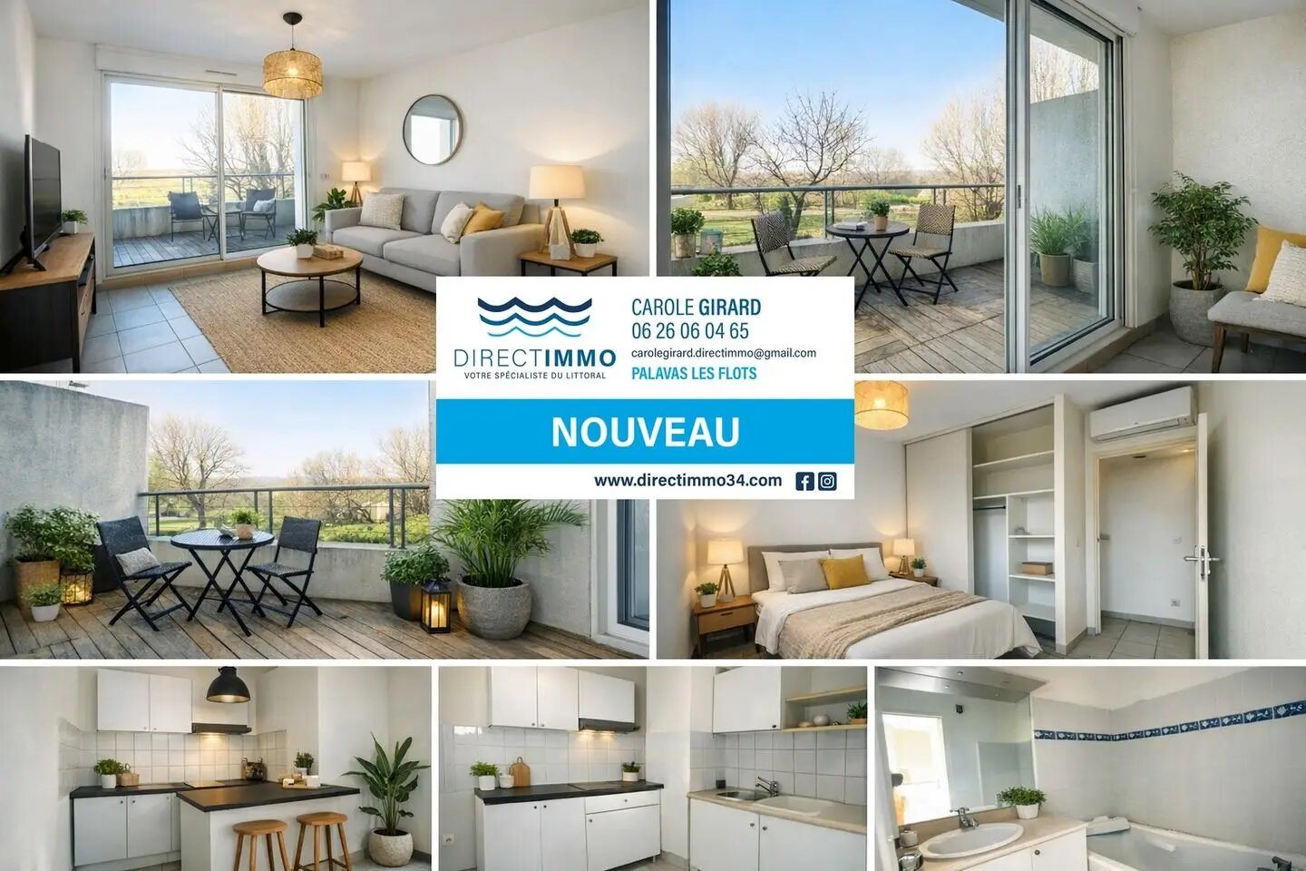 Appartement à vendre, 41m², Palavas-les-Flots