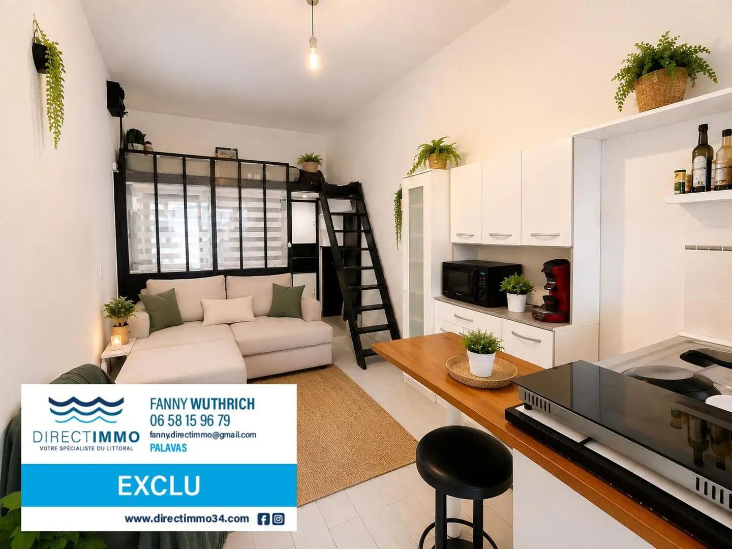 Appartement à vendre, 23m², Palavas-les-Flots